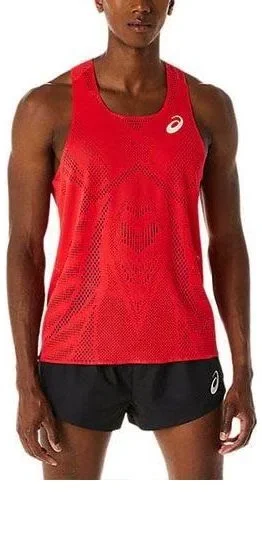 Actibreeze Jaquard Singlet “Red”