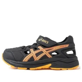 Air Hollow Sandals “Black Orange”