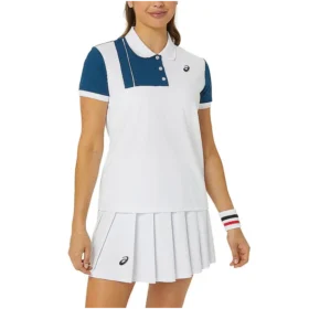 Classic Polo Shirt “White Blue”