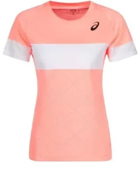 Game Short Sleeved Top “Sun Coral”