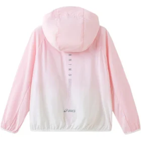 Hooded Jacket “Pink White”