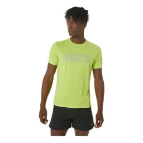 Logo Heather Dry T-Shirt “Lime Zest”
