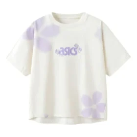Logo with Flowers T-Shirt “White”