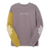 Novalis Bixance Long Sleeve Top “Pewter Purple Medallion Yellow”