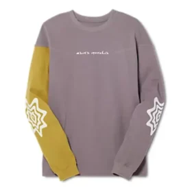 Novalis Bixance Long Sleeve Top “Pewter Purple Medallion Yellow”
