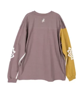 Novalis Bixance Long Sleeve Top “Pewter Purple Medallion Yellow”