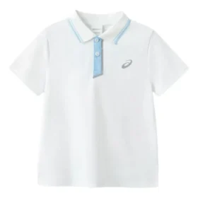 Polo T-shirt “White Blue”