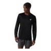 Silver Long Sleeve Top “Performance Black”