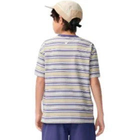 Stripe T-shirt “Beige Blue”